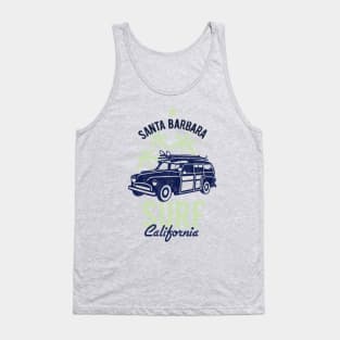 Surf California Woodie Beach T-Shirt Tank Top